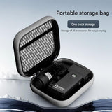 Black High-speed Handheld Turbo Vacuum and Blower set ABS Portable Multifunction Duster 130000 V888-ELOSUNG53385