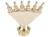 1.5in DN40 Adjustable Fountain Nozzle Spray Nozzle Head for Garden Swimming Pool SPA V1294-YM0901-3111200252911