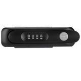 Zinc Alloy Cabinet Door Password Coded Lock with Keys for Home Office Hospital SchoolBlack V1294-YM0901-3114200056512