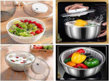 4.5L Electric Vegetable Spin Dryer - USB Rechargeable V1263-JX-3415