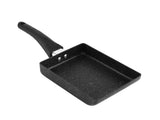 Tamagoyaki Rectangular Non-Stick Saucepan, Black Plastic Handle Omelet Frying Pan V1263-JX-2975