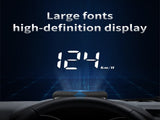 Compact OBD2 Car Head-Up Display - Digital Speedometer with 5 Alarm Functions & Adaptive V888-ELOSUNG35849