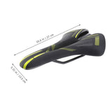 Bike Saddle Cushion for Mountain and Folding Bikes, PU Yellow V1366-AZ2-W-19642