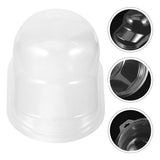 3-Pack Transparent Plastic Baseball Cap Display Boxes for Hat Storage and , Portable and V1369-AZ3-W-16577
