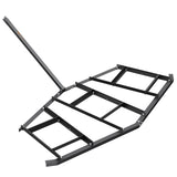Driveway Drag, 84" Width Tow Behind Drag Harrow, Q235 Steel Driveway Grader with Adjustable Bars, V952-QYPQYP84INCHPS1WAV0