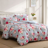 Ardor Amelie Multi Floral Printed Quilt Cover Set King V442-INT-QUILTCS-AMELIE-MULTI-KI