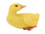 Duck Ornament Resin Weather Resistant Cute Vivid Expression Duck Statues Sculpture for Garden Yard V1294-YM0703-3111230035611