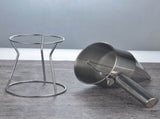Pancake Batter Dispenser Stainless Steel Cake Dispenser with Stand for Cupcake Waffle Batter V1369-AZ3-W-13981