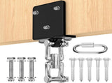 Heavy Bag Hanger for Beam Mount 360&deg Rotation Boxing Ceiling I-Beam Punching Hooks Fit Hanging Bags V1259-DP01-A-5650