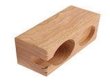 Coffee Tamper Holder Beech Distributor Storage Rack Coffee Bar Accessories for 58mm Tamper Wood V1294-YM0717-3118220188312