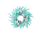 Christmas Ball Wreath Xmas Wreaths Ornaments Glitter Thicken Shatterproof Garland Decoration for V1263-JX-1540