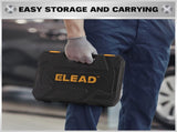 ELEAD 33Pcs Ratchet Wrench Set SAE Metric Wrench Phillips Slotted Bits Adapter V465-E70031
