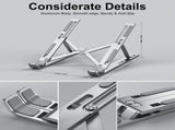 NNEOBA Portable Aluminum Laptop Stand V1142-1005005066116490-A