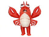 Lobster Cartoon Costumes Air Model Inflatable Costume Funny Dress Up Props Halloween Party Clothes V1263-JX-7960
