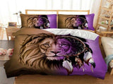 Leone Dreamcatcher Purple Spirit Quilt / Doona / Duvet Cover set V745-AQ042318K3
