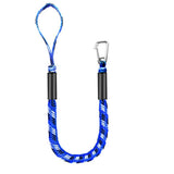 Bungee Dock Lines for Boats 4 ft, Heavy-Duty Elastic Anchor Rope with Hooks, Secure Boat Dock Lines, V1192-AZ-W-3220