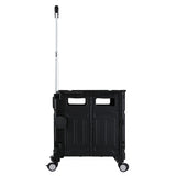 Emajin Shopping Trolley Cart 75L Foldable Black ST-75L-PLA-BK