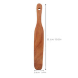 Coffee Wooden Cheese Spreader for Kitchen Use, Versatile Wide Shovel, 4Pcs V1366-AZ2-W-13638