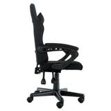 Sarantino Antre Kids Study Gaming Chair Black Computer Seat Adjustable Height Ergonomic Back Su CH-MLM-691-BK