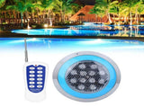 12LED 12W AC12V Swimming Pool Wall Light Remote Control IP68 Underwater Lights Decor V1294-YM0901-3119200049011