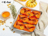 Stainless Steel Toaster Oven Trays, 2 Pack Small Non Toxic Baking Cookie Sheets for Cake Baking, V1189-LC-RY-00062