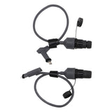 2PCS SPX Ethernet Cable Adapter 18.7 Inch PVC Waterproof SPX Cable Connector with POE Power Supply V1294-YM0901-3113240215311
