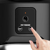 Automatic Cat Feeder WiFi Automatic Dog Food Dispenser with Camera Remote V1263-JX-6837