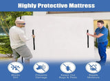 Mattress Bags for Moving and Storage with 8 Handles - Cover Heavy Duty, Strong Zipper Closure, V1259-DP01-A-4762