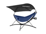 anymaka Hammock Full Pack - 3 Second Setup Portable Hammock Stand with Hammock, Canopy & Cup Holder, V1168-HM-BFPNHSO-FG