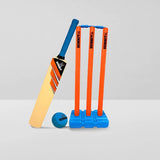 Summit Plastic Cricket Bat Set Lightweight Durable Outdoor Beach Play - Senior V563-SCPS1801