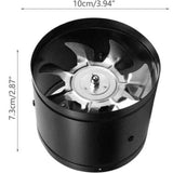Extracteur of Air Wall Black, Sous Floor, 140 m3 and H Garage and Tente of Culture Mounted V1237-MS-626-288