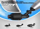 Electric Toilet Plunger with TurboPlunge Technology Cordless High-Pressure Drain Cleaner, V1107-CS-DDMTSTQ