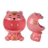 Cut Animal Shaped Key Phone Storage Basket Container Home Entryway Decor Accessory Display MoldPink V1294-YM0714-3115210141912