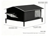 Winter removable and washable cold resistant outdoor pet nest,With ice box,With ice box V1363-PS-10