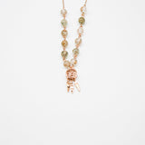 Gift Box - Rose Rose Gold Aroma Necklace Purify Oil Blend V760-GBAJ - 25