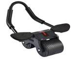 Black Multifunctional Abdominal Roller with Automatic Rebound - Core Strength Trainer with V888-ELOSUNG42463