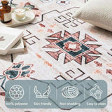 Artiss Washable Floor Rug 200x290cm Large Area Rug Modern Living Room Carpet FLR-4139-200X290-BG