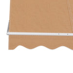 Instahut Window Fixed Pivot Arm Awning Outdoor Retractable Canopy 2.1X2.1M Beige AWN-B-FIXED-PS-21-BEIGE