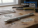 360&deg Electric Wrench Sleeve Universal Extension Rod, New Flexible Shaft Extension High Torque Spring V1366-AZ2-W-11145
