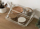 Spice Rack Organizer Seasoning Bottle Jar Shelf Multifunctional Home Kitchen Organizing Storage Rack V1294-YM0626-3118220314111