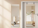 Yezi Wall Mounted Full Length Mirror DECO1030-150-GD