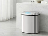 Devanti 50L Sensor Bin Motion Rubbish Automatic Silver SB-D-50-SS