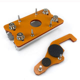 Multi-Function Router Slotting Jig with Adjustable Base for Woodworking Trimming, Grooving, and V1341-ZY-GMCX9SUV-A