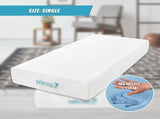 Single 25cm Gel Memory Foam Mattress Dual-Layered Comfort with CertiPUR-US Certified Foam V63-821921