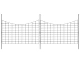 Garden Fence, 7593 cm Animal Barrier Fence, Underground Decorative Garden Fencing with 6.38 cm V952-JSWL385295INRNI2VV0