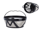 Reusable Coffee Filter Basket Cup with 100Pcs Filter Paper Coffee Machine Strainer Mesh V1294-YM0901-3118210102811