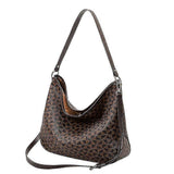 Women's Plaid Tote Bag PU Leather Shoulder Bag Underarm Bucket Bag with Wallet V1263-JX-3485