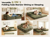 Artiss Convertible Folding Sofa Bed Green SBED-E-FLD03-2S-GN-AB