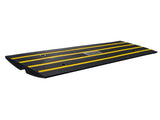 Curb Ramp, 6.5 cm Rise Rubber Driveway Ramps, Heavy Duty 15 tons Weight Capacity Threshold Ramp, V952-ZXDBLYPDGB148U6S1V0