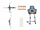 Keezi Kids Bow and Arrow Set Toy Archery Standing Target Suction Cup Arrows BS-KD-8195-SET-BU